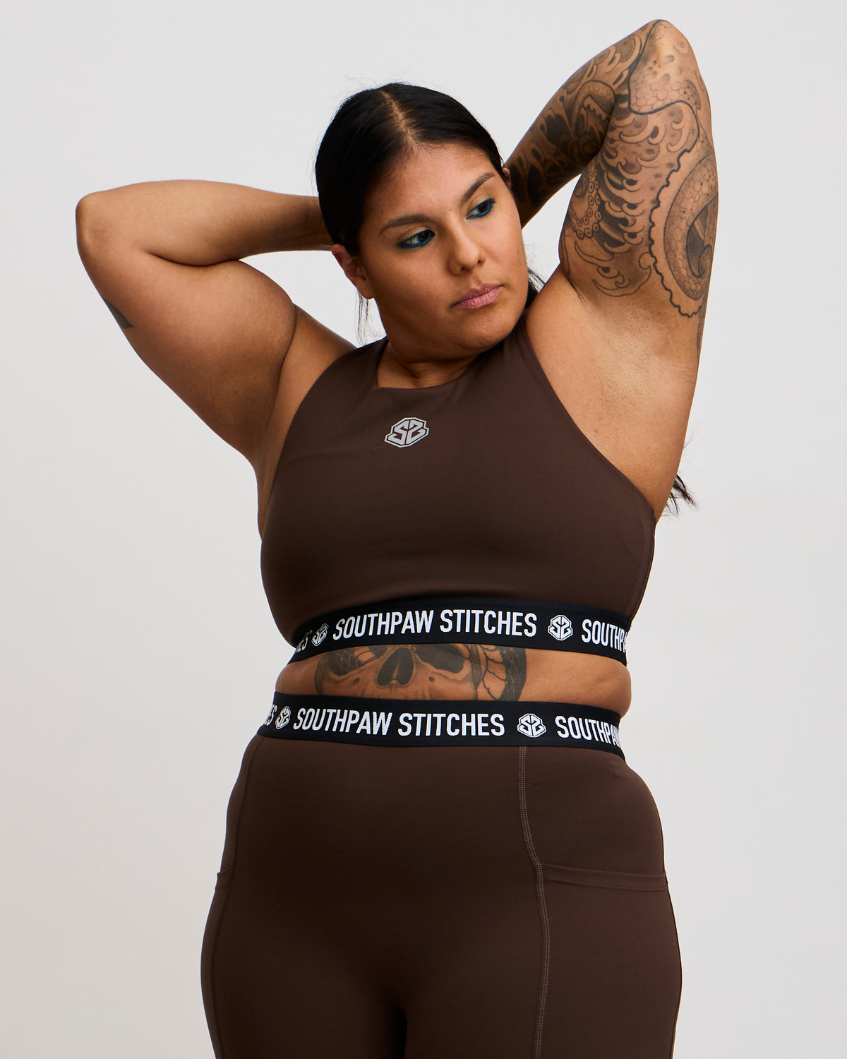 Signature Logo High Neck Bra